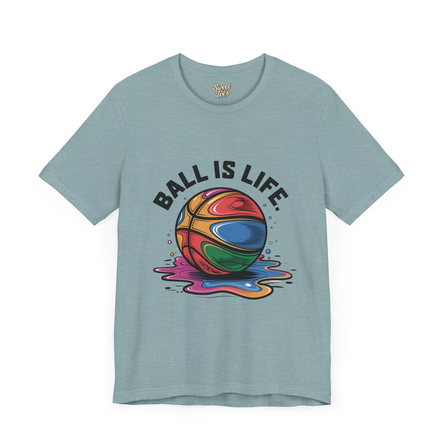 'Ball is Life' Unisex Jersey Short Sleeve Tee - Perfect Gift for Basketball Lovers
