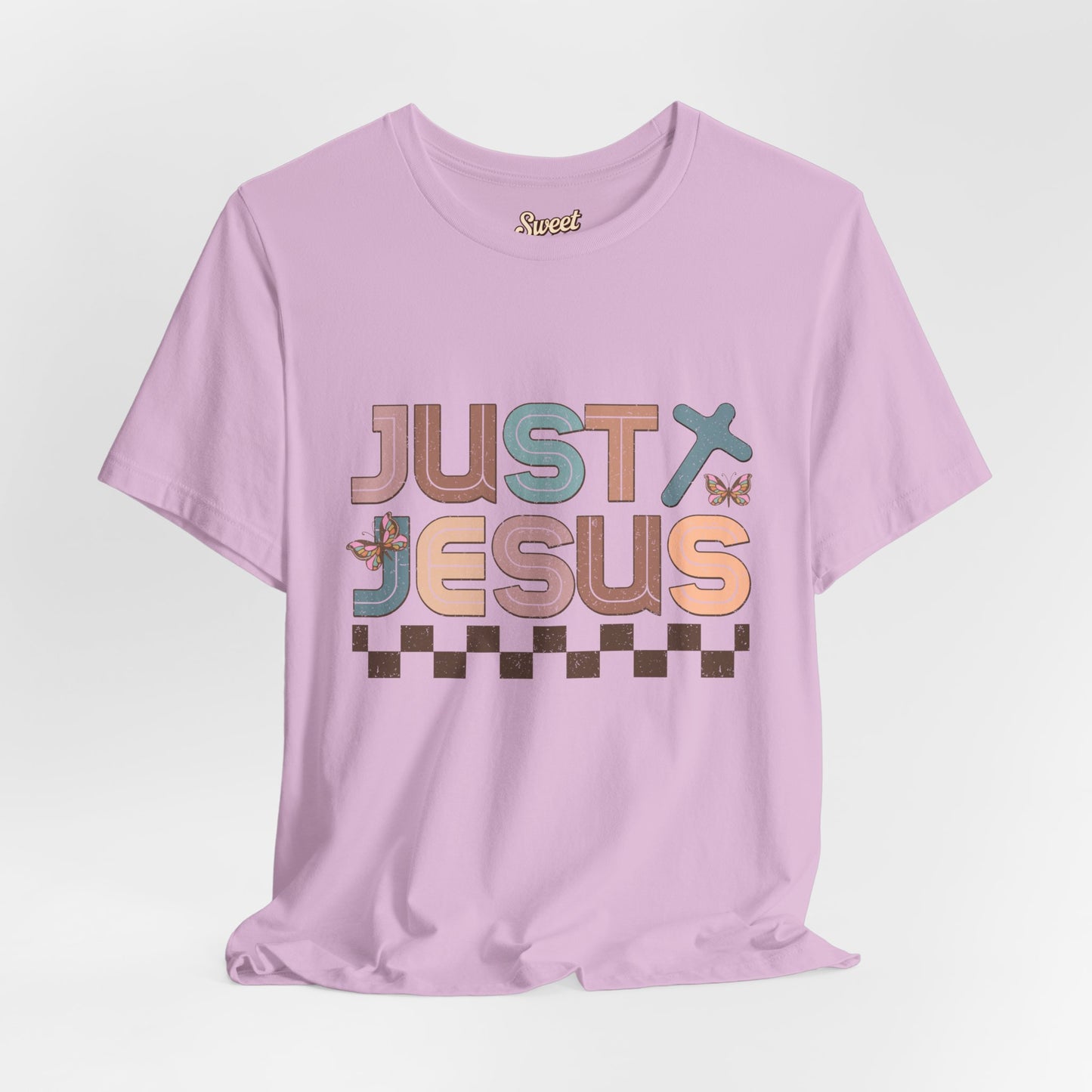 Just Jesus Unisex Jersey Tee - Faith-Based Casual Wear