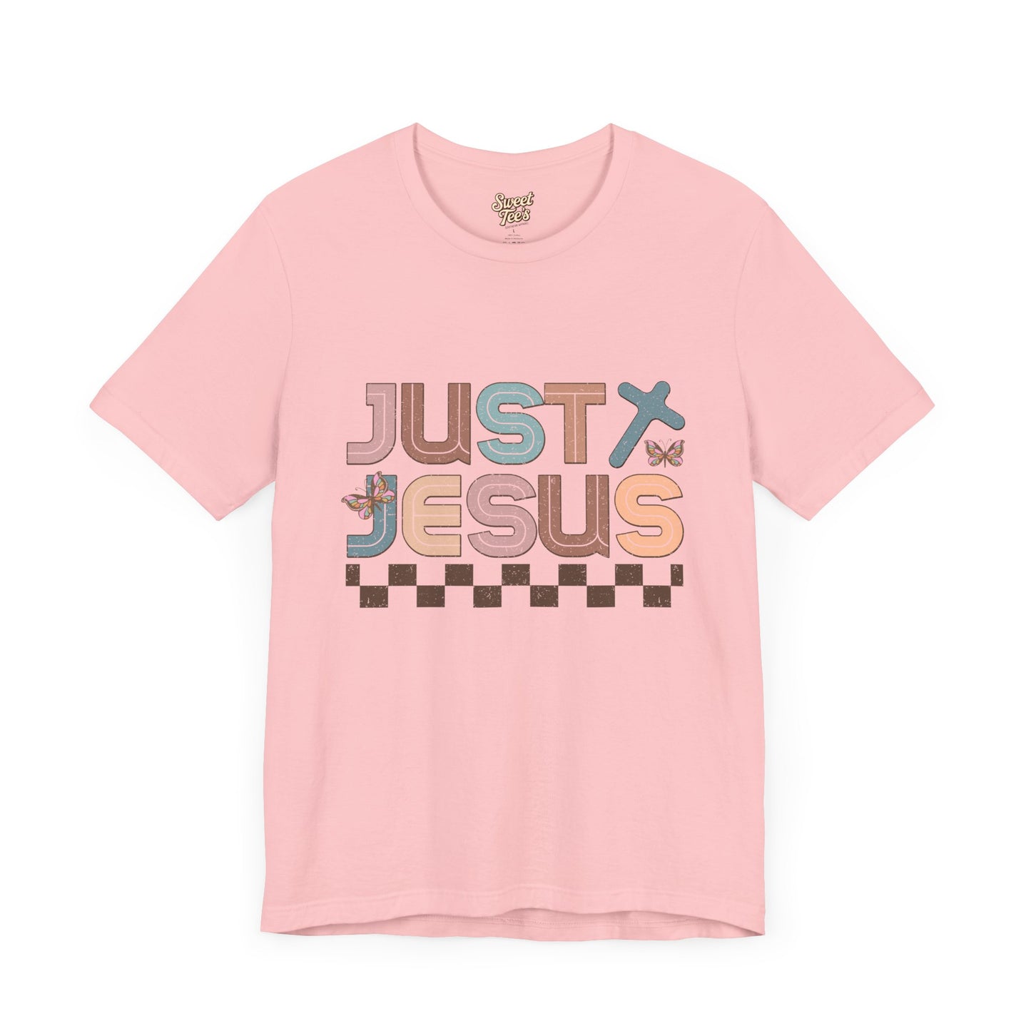 Just Jesus Unisex Jersey Tee - Faith-Based Casual Wear