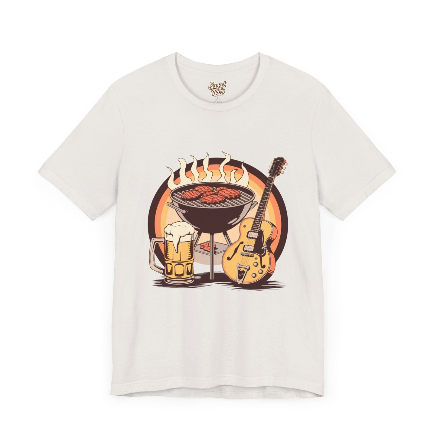 Grill & Chill Unisex Short Sleeve Tee - Perfect for BBQ Lovers