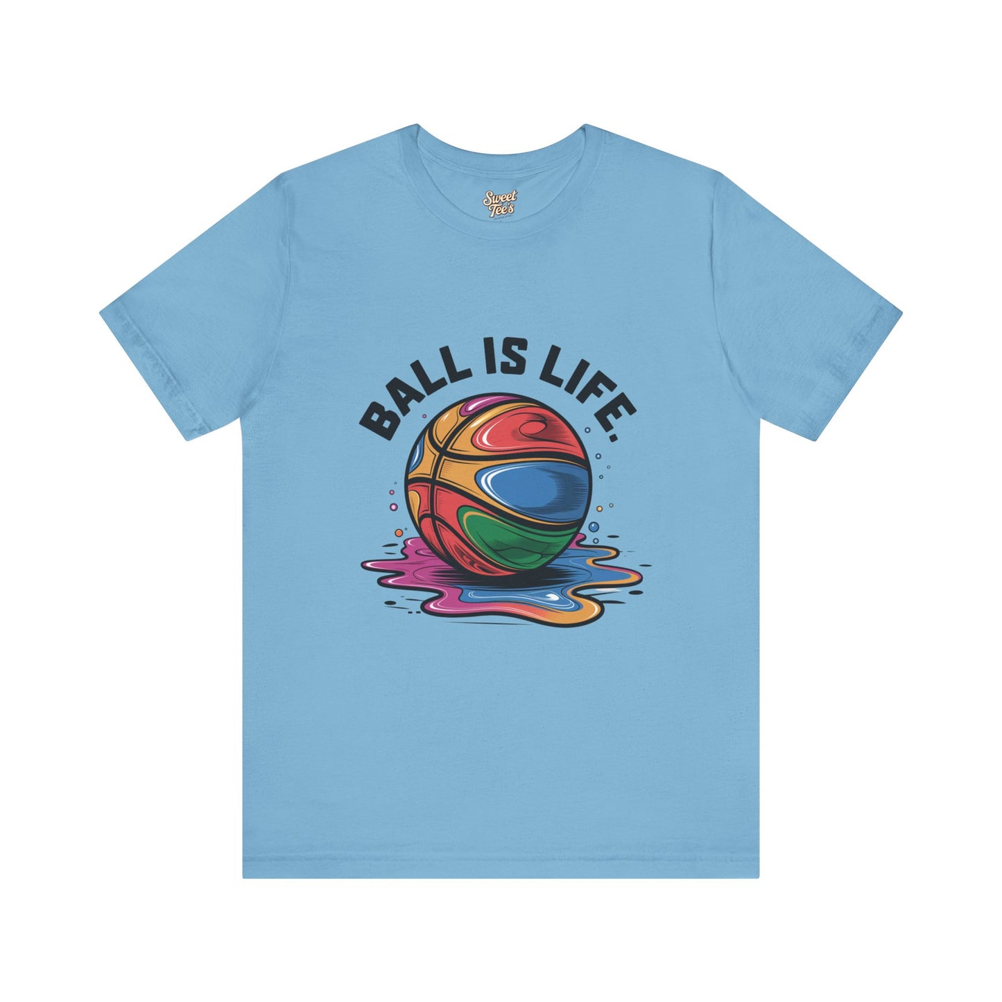 'Ball is Life' Unisex Jersey Short Sleeve Tee - Perfect Gift for Basketball Lovers