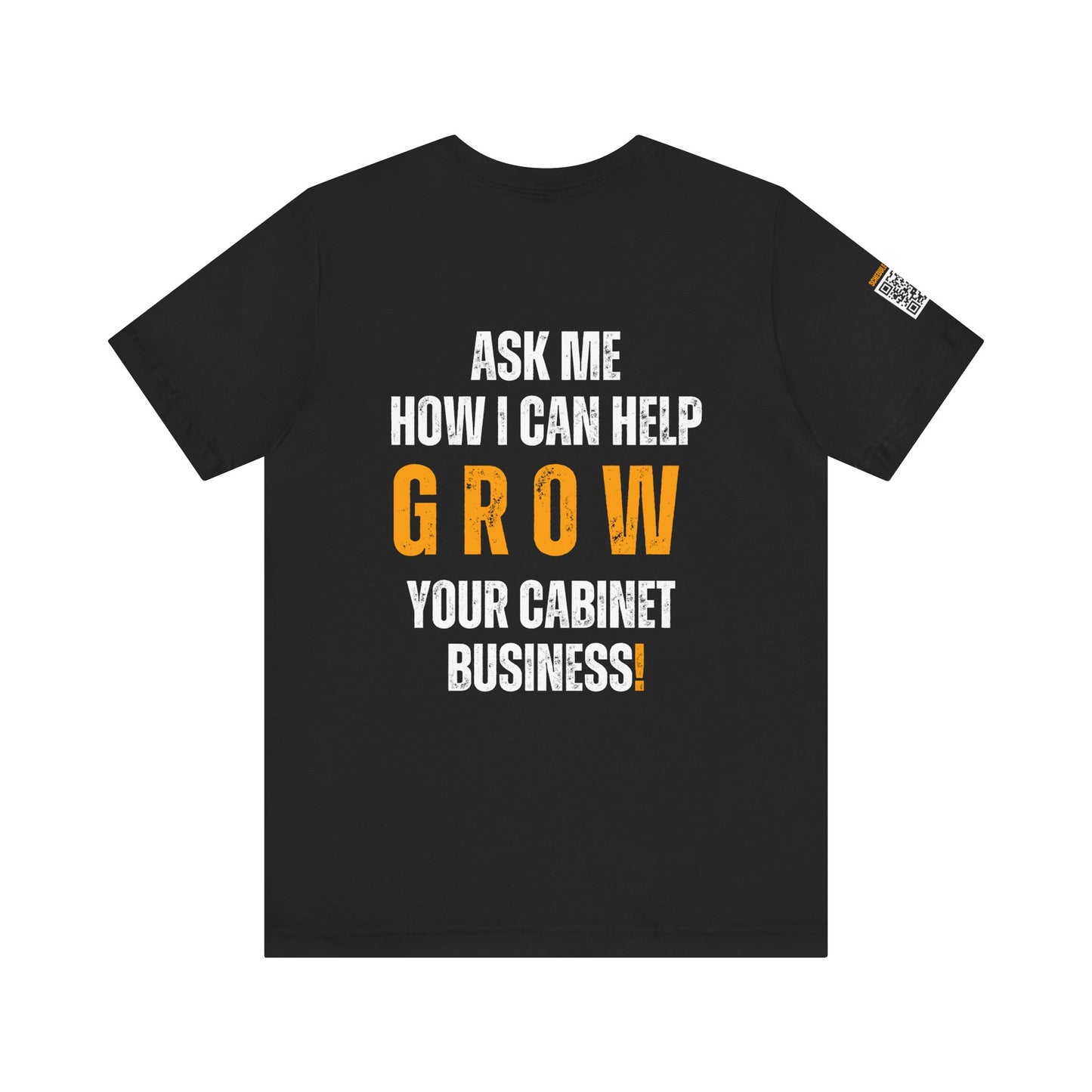 Kitchen Growth Unisex Tee | Business Motivation Shirt, Entrepreneur Gift, Cabinet Maker Apparel, Stylish Workwear, Growth Mindset Tee