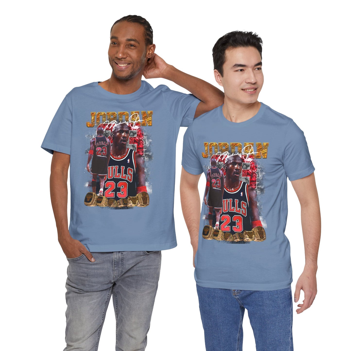 Michael Jordan Graphic Unisex Tee - Retro Sportswear for Basketball Fans
