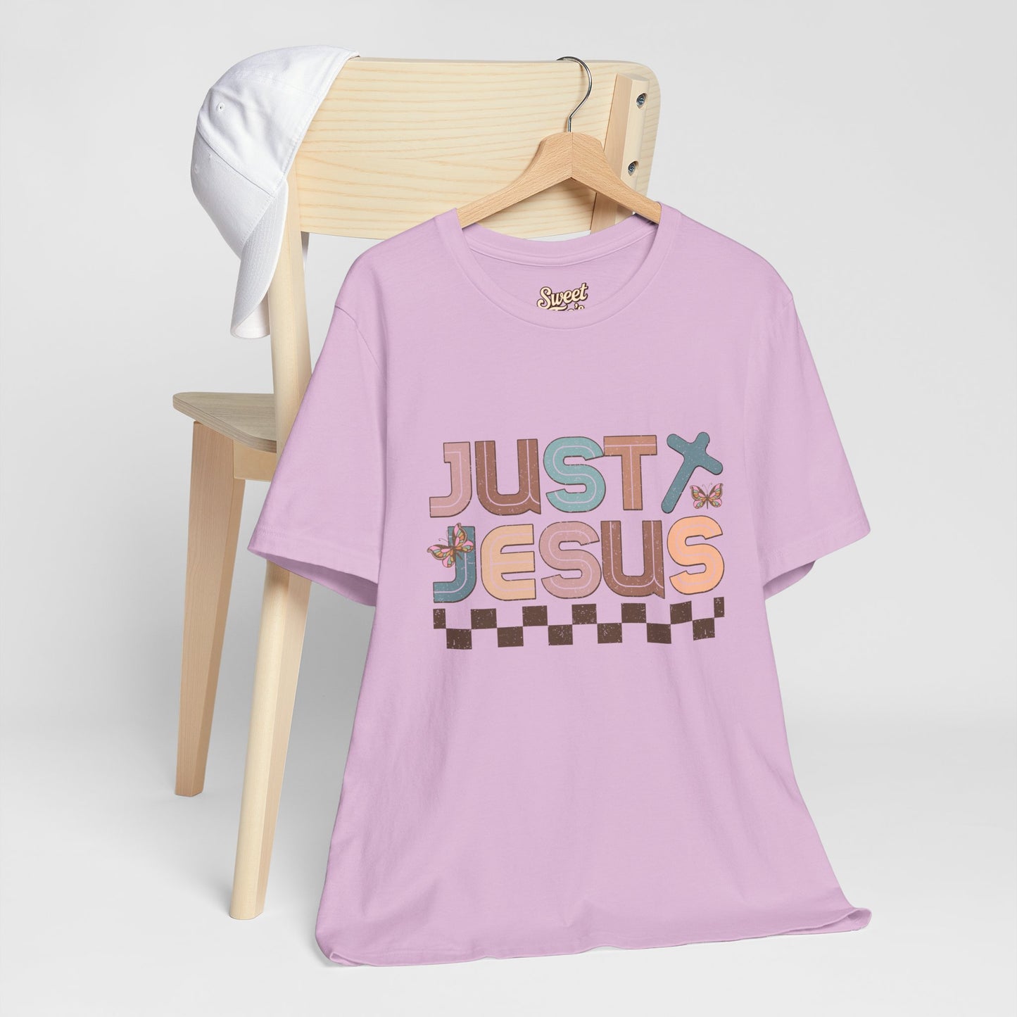 Just Jesus Unisex Jersey Tee - Faith-Based Casual Wear