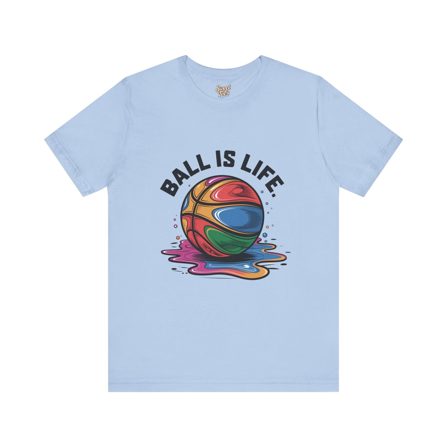 'Ball is Life' Unisex Jersey Short Sleeve Tee - Perfect Gift for Basketball Lovers