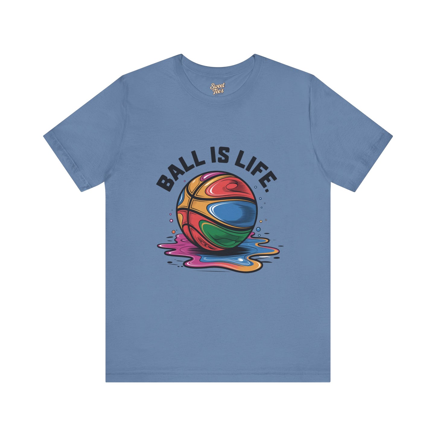 'Ball is Life' Unisex Jersey Short Sleeve Tee - Perfect Gift for Basketball Lovers