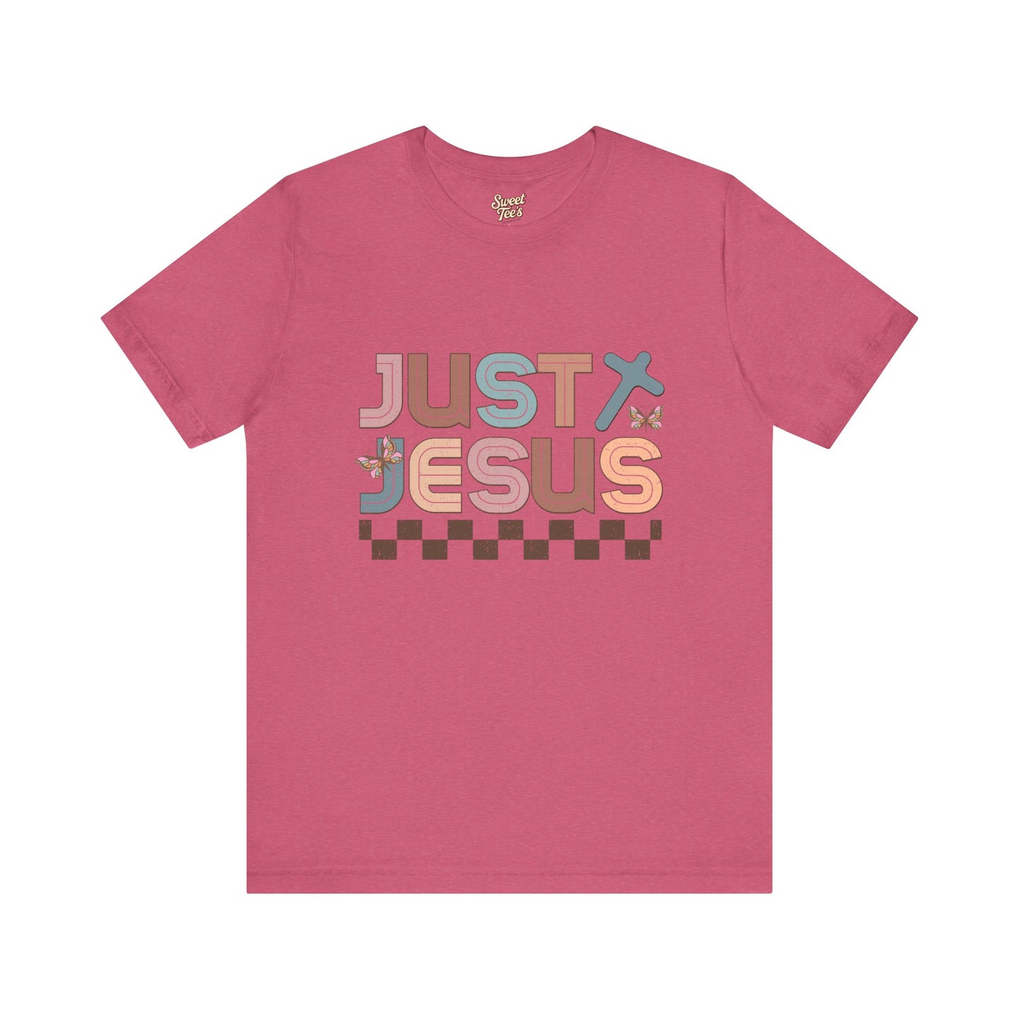 Just Jesus Unisex Jersey Tee - Faith-Based Casual Wear