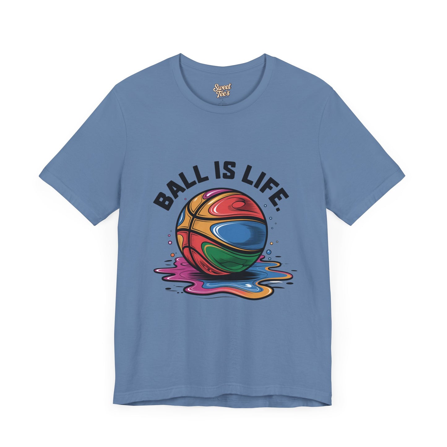 'Ball is Life' Unisex Jersey Short Sleeve Tee - Perfect Gift for Basketball Lovers