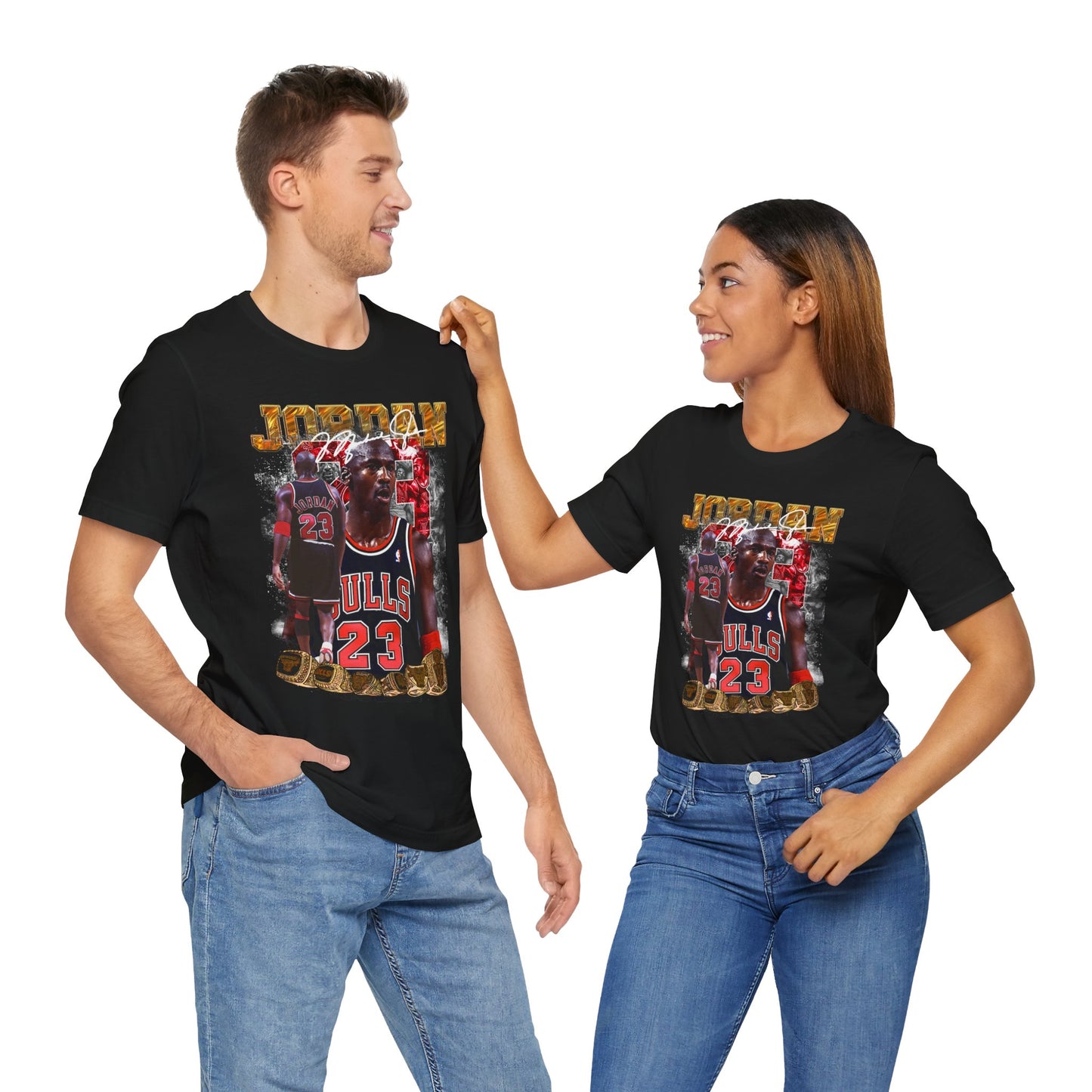 Michael Jordan Graphic Unisex Tee - Retro Sportswear for Basketball Fans