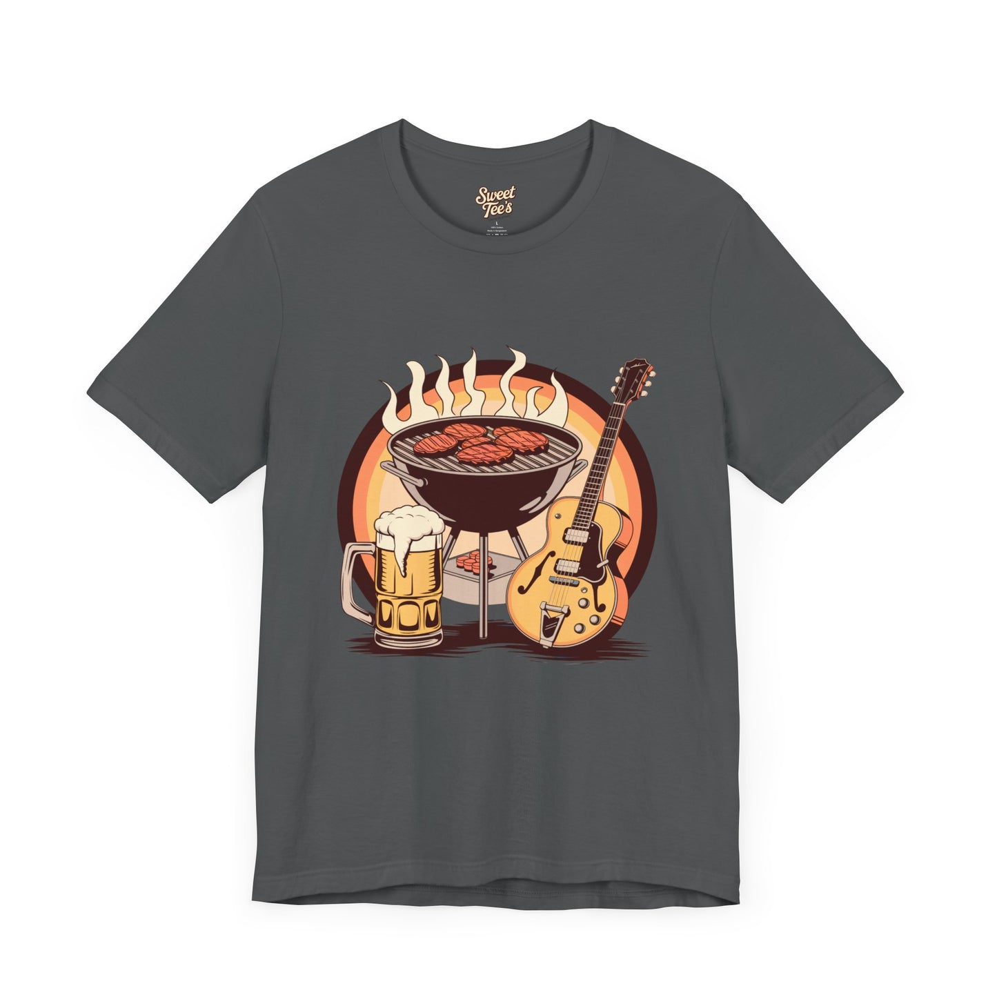Grill & Chill Unisex Short Sleeve Tee - Perfect for BBQ Lovers