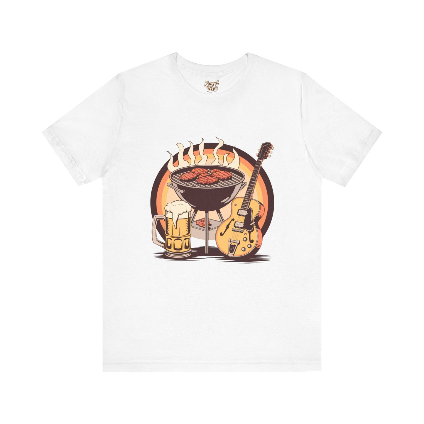Grill & Chill Unisex Short Sleeve Tee - Perfect for BBQ Lovers