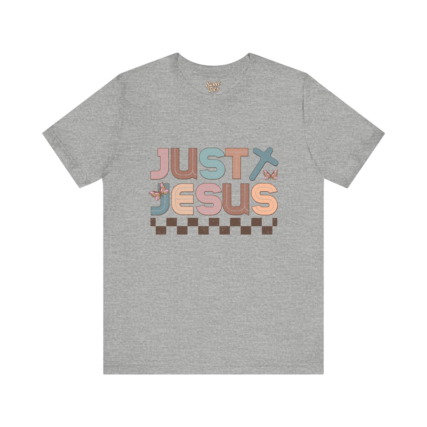 Just Jesus Unisex Jersey Tee - Faith-Based Casual Wear