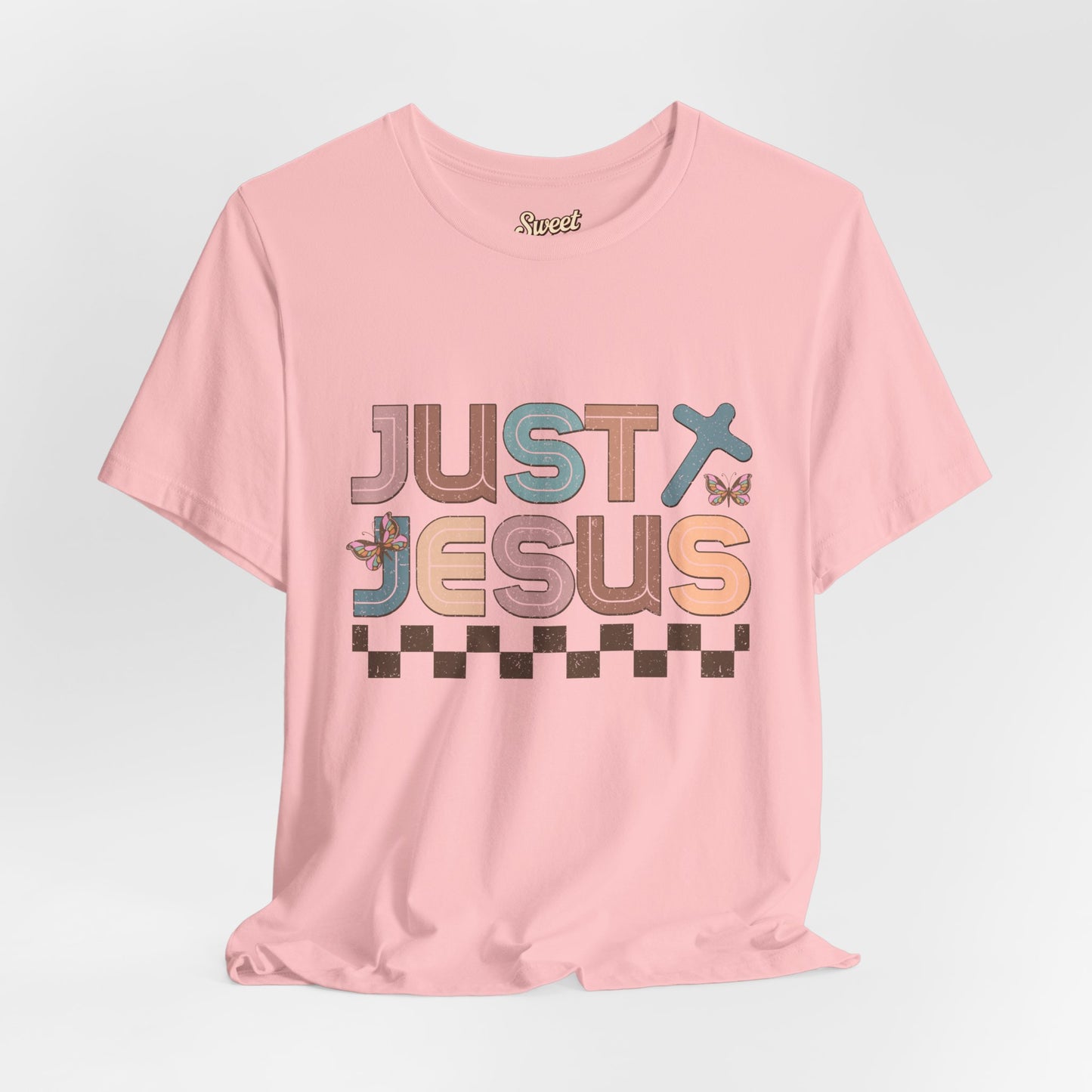 Just Jesus Unisex Jersey Tee - Faith-Based Casual Wear