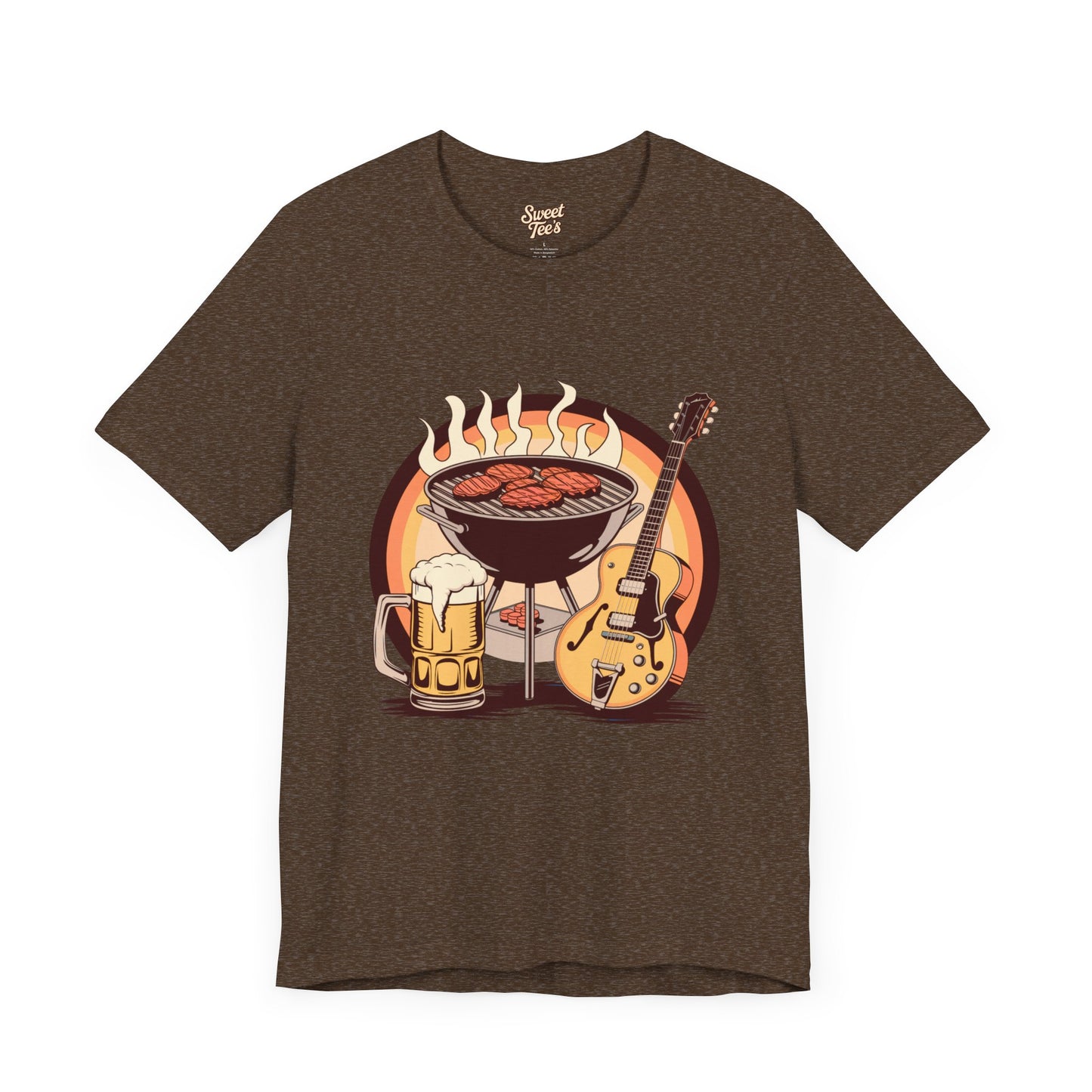 Grill & Chill Unisex Short Sleeve Tee - Perfect for BBQ Lovers