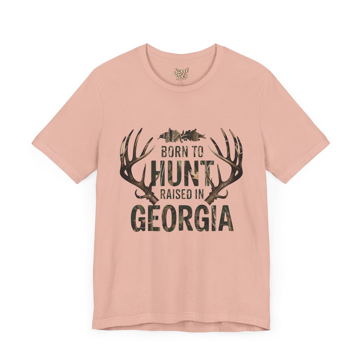 Born to Hunt Georgia Unisex Tee - Perfect for Outdoor Lovers