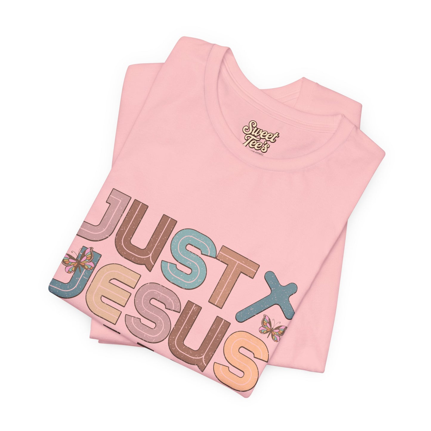 Just Jesus Unisex Jersey Tee - Faith-Based Casual Wear