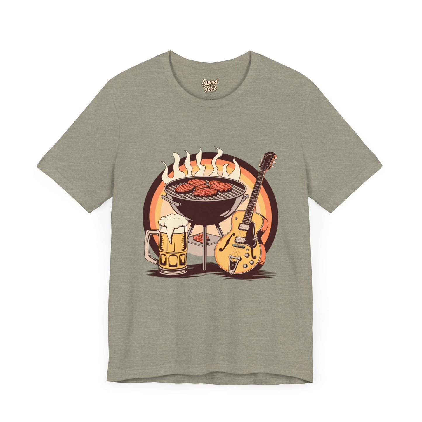 Grill & Chill Unisex Short Sleeve Tee - Perfect for BBQ Lovers