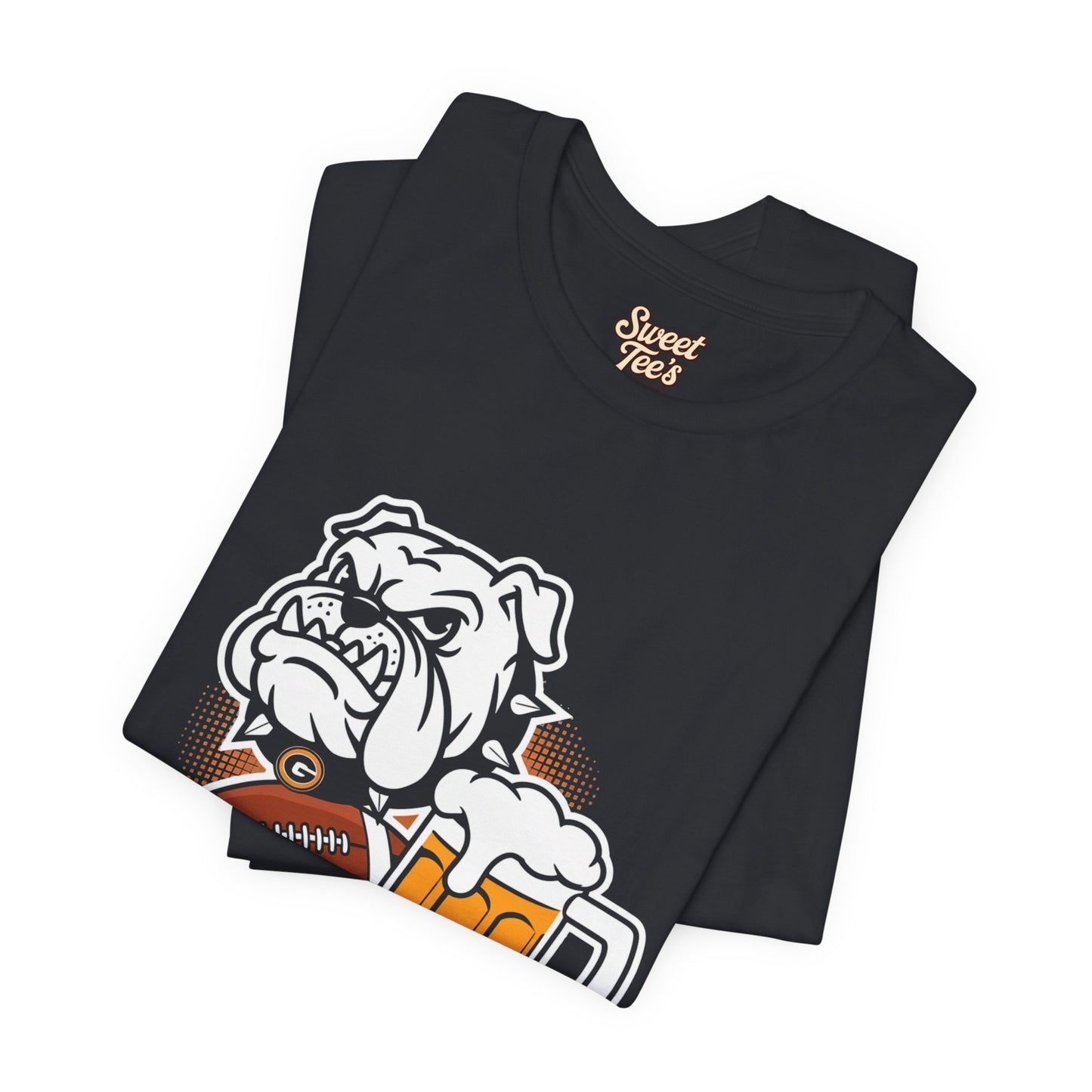Football & Beer Unisex Short Sleeve Tee - Perfect for Game Day Celebrations