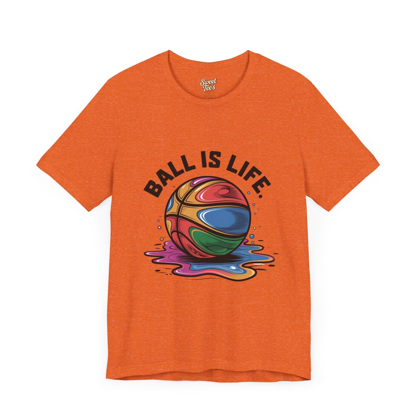 'Ball is Life' Unisex Jersey Short Sleeve Tee - Perfect Gift for Basketball Lovers