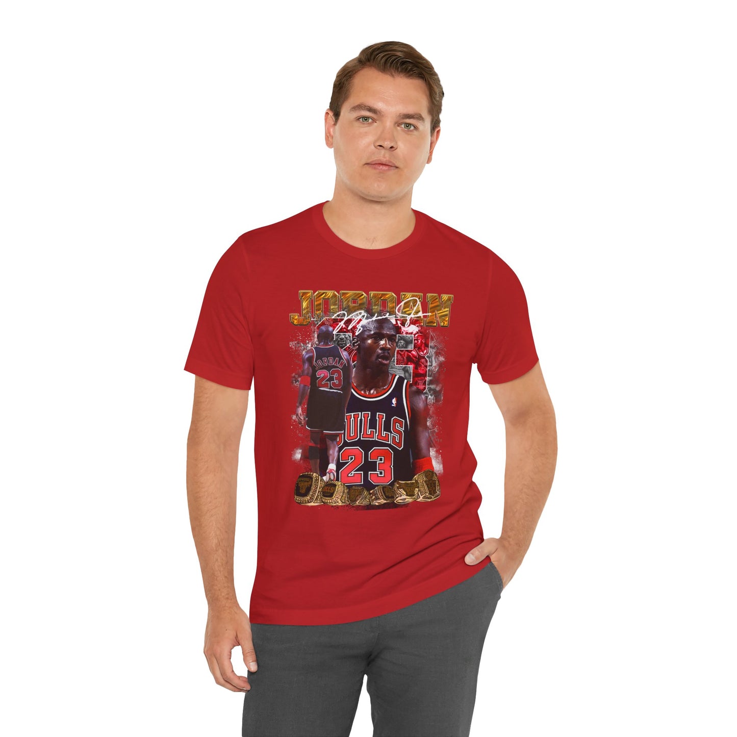 Michael Jordan Graphic Unisex Tee - Retro Sportswear for Basketball Fans