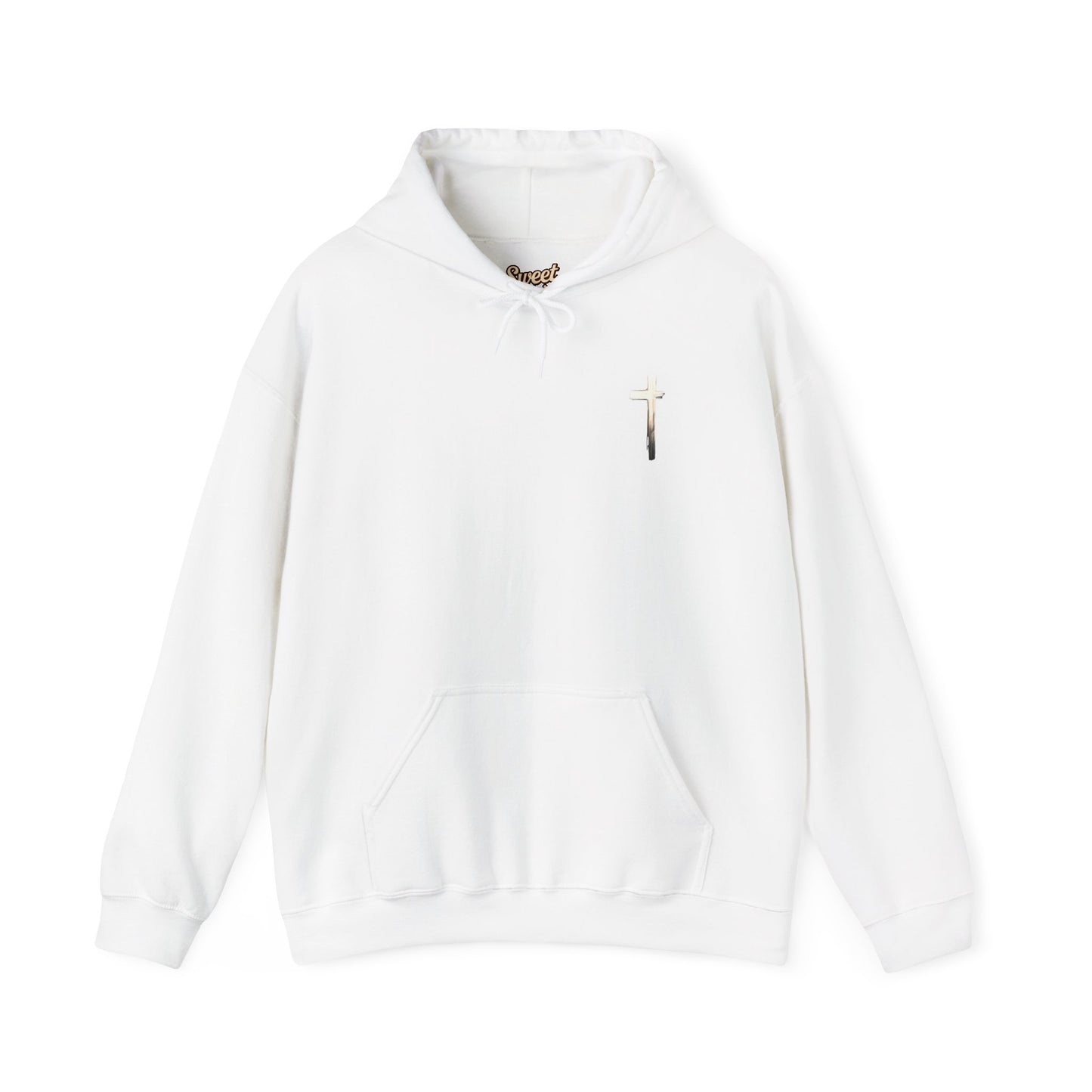 Fear Nothing Lion Cross Hoodie | Unisex Heavy Blend Sweatshirt
