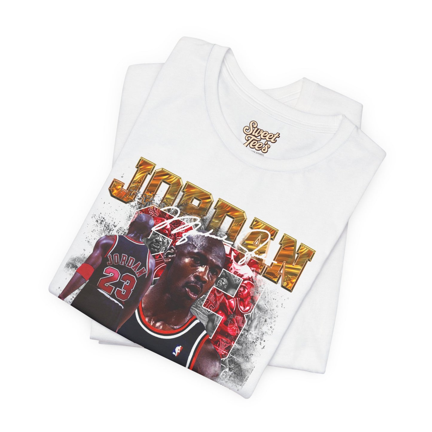 Michael Jordan Graphic Unisex Tee - Retro Sportswear for Basketball Fans