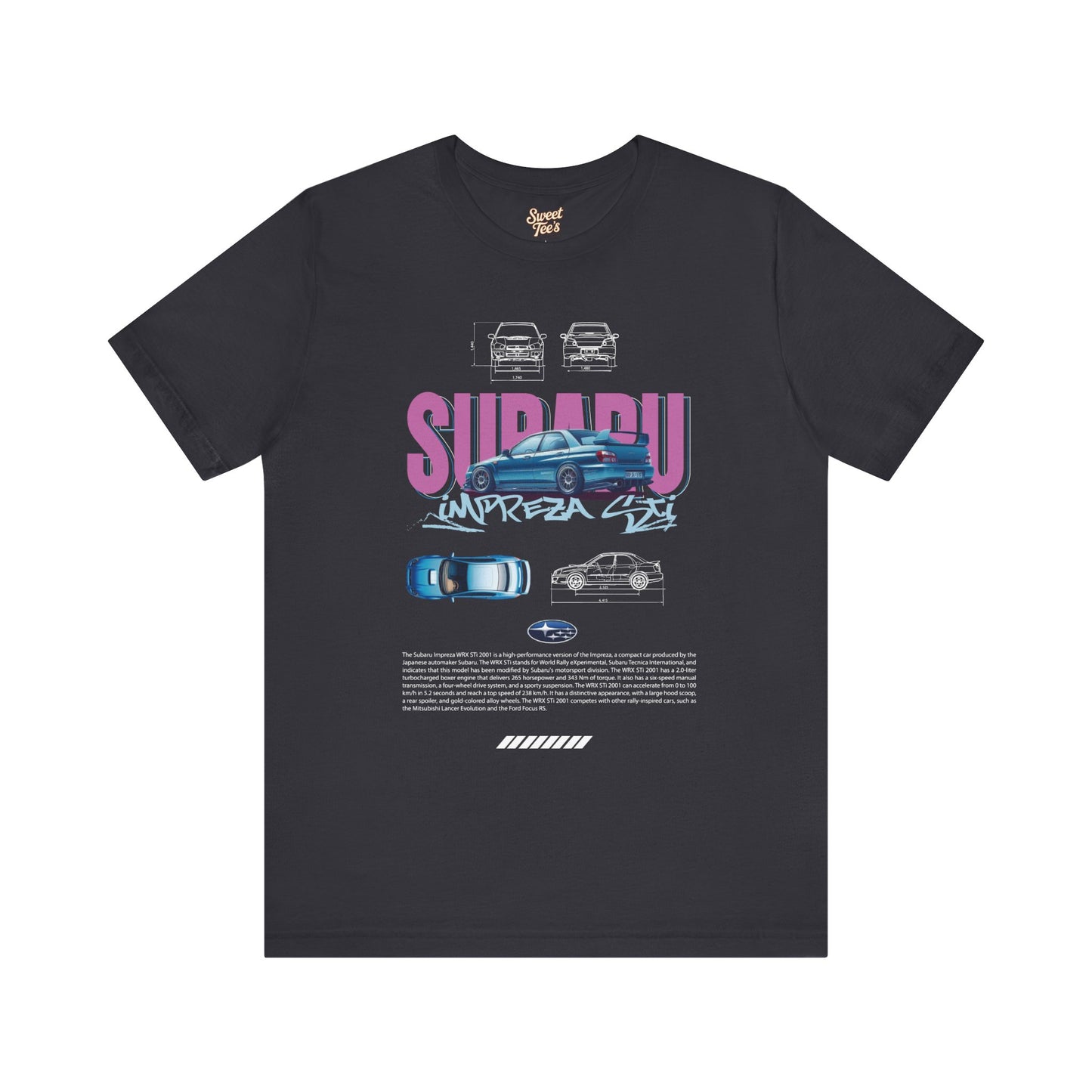 Subaru Impreza Graphic Tee - Unisex Jersey Short Sleeve T-Shirt