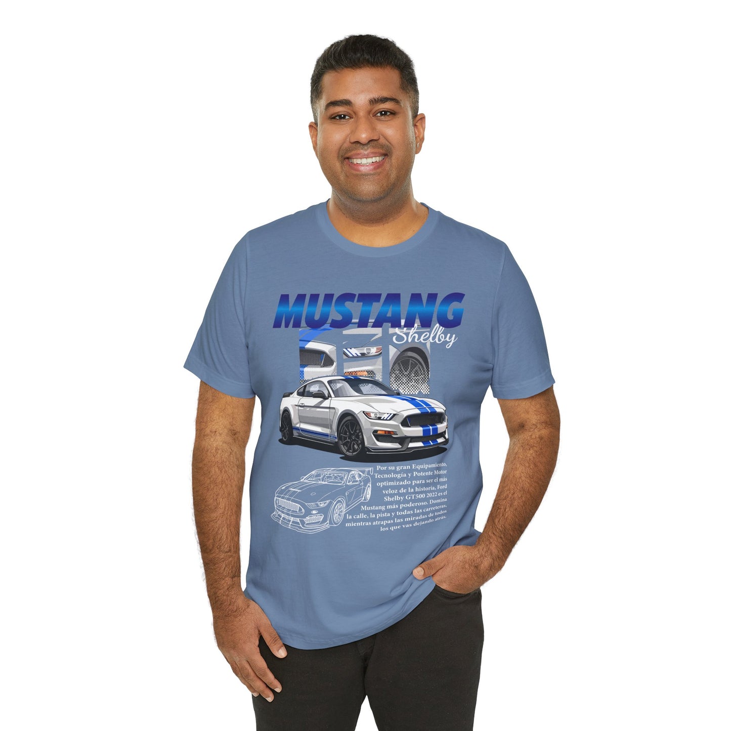 Mustang Graphic Tee for Car Enthusiasts | Unisex Jersey Short Sleeve Shirt