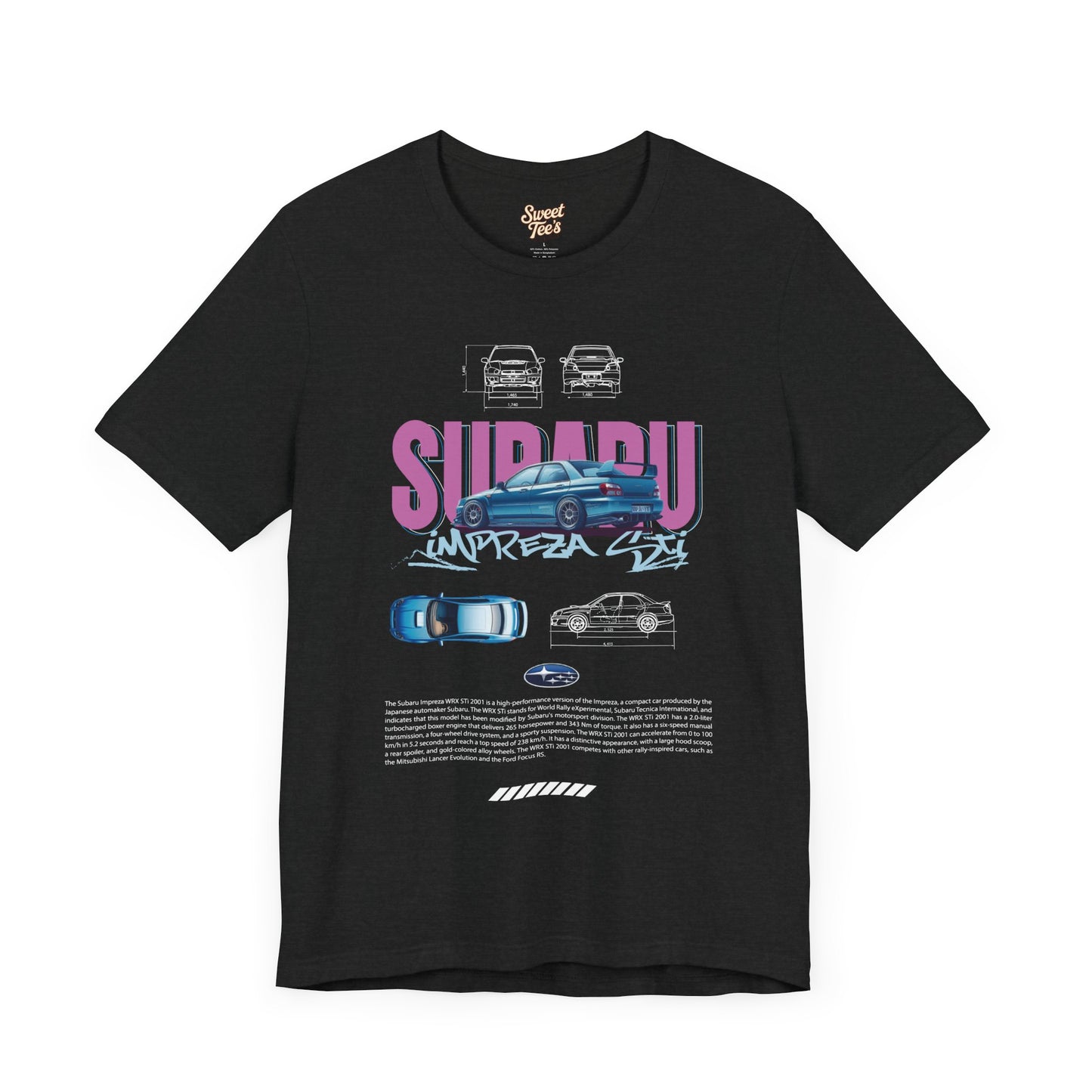 Subaru Impreza Graphic Tee - Unisex Jersey Short Sleeve T-Shirt