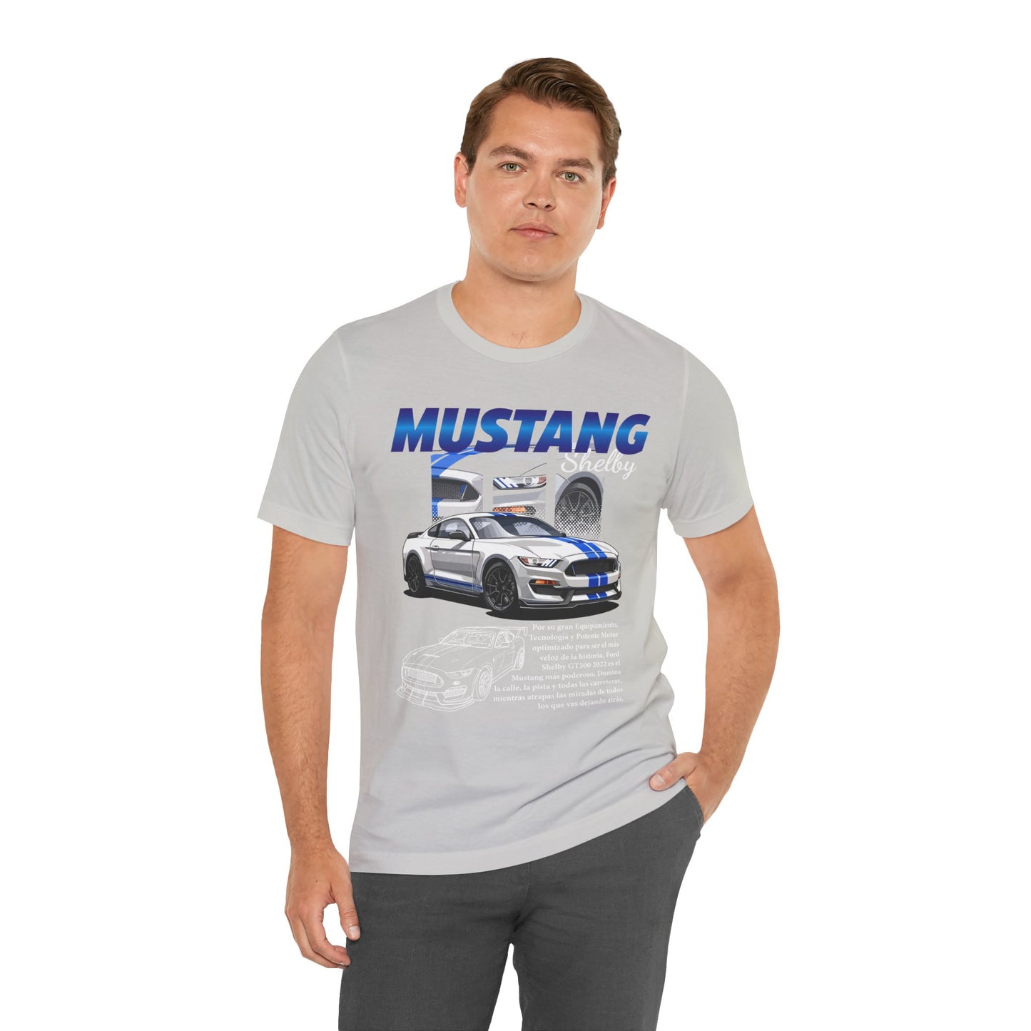 Mustang Graphic Tee for Car Enthusiasts | Unisex Jersey Short Sleeve Shirt