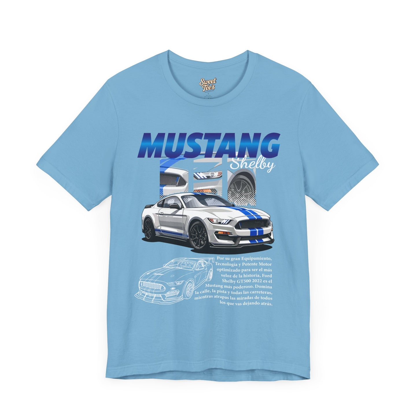 Mustang Graphic Tee for Car Enthusiasts | Unisex Jersey Short Sleeve Shirt