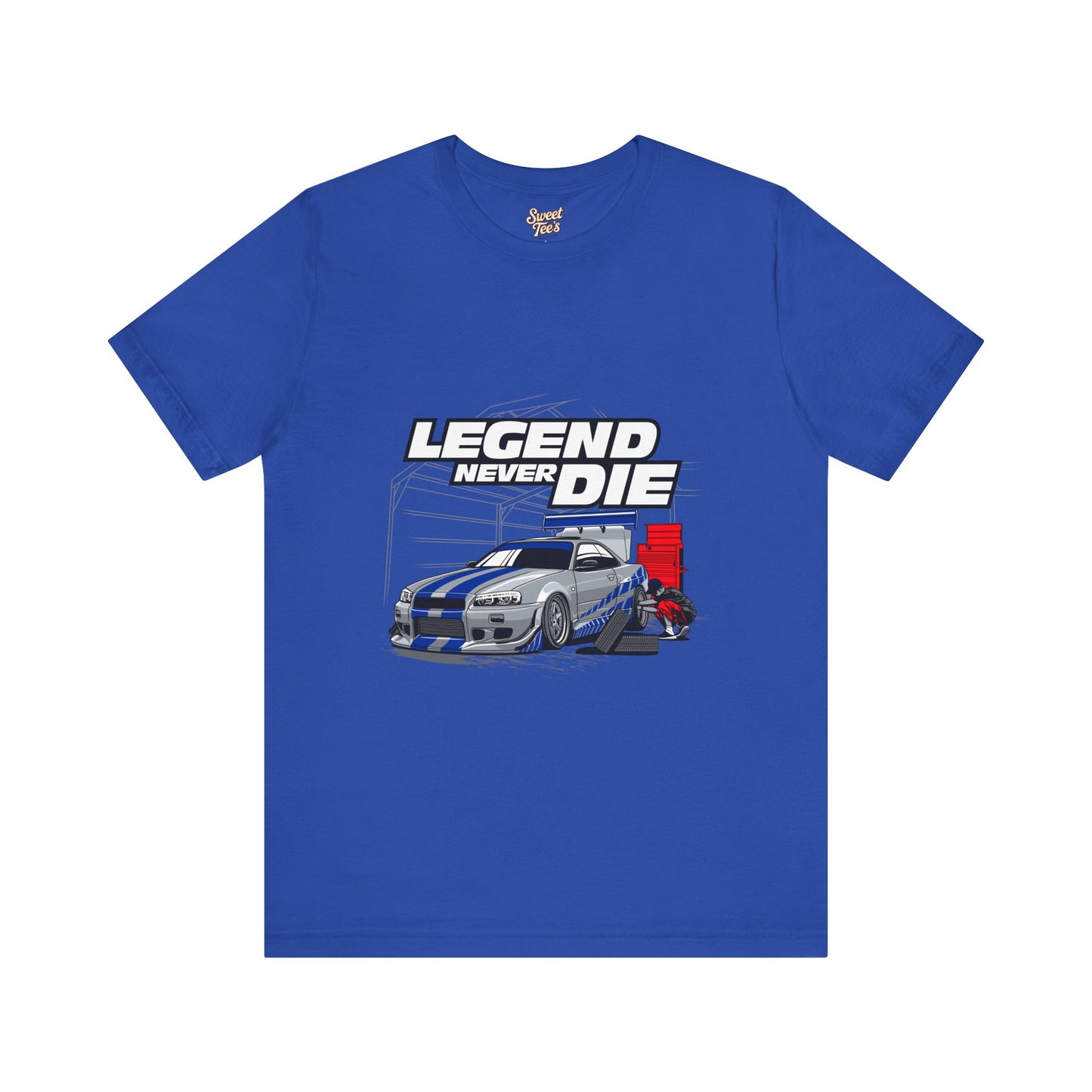 Legend Never Die Car Enthusiast Tee - Unisex Short Sleeve Shirt