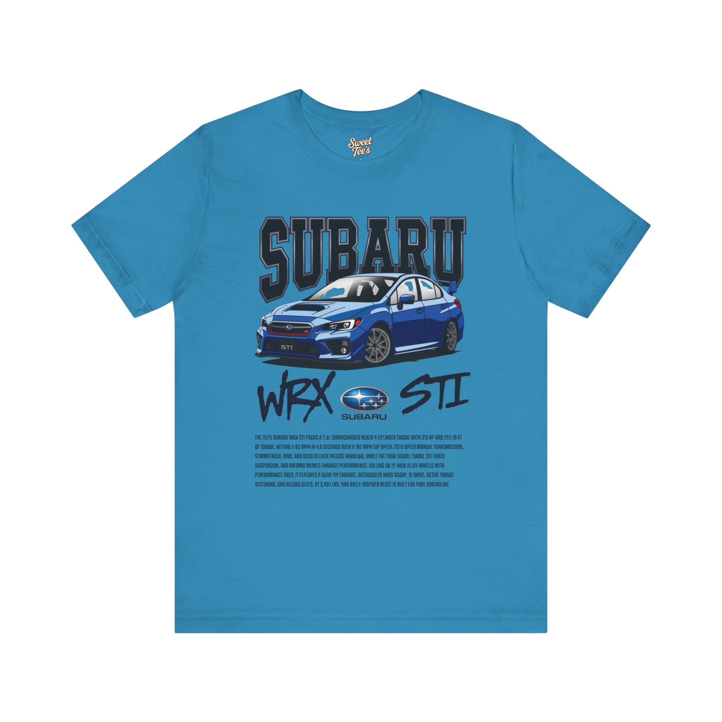 Subaru WRX STI Unisex Jersey Tee - Perfect Gift for Car Enthusiasts