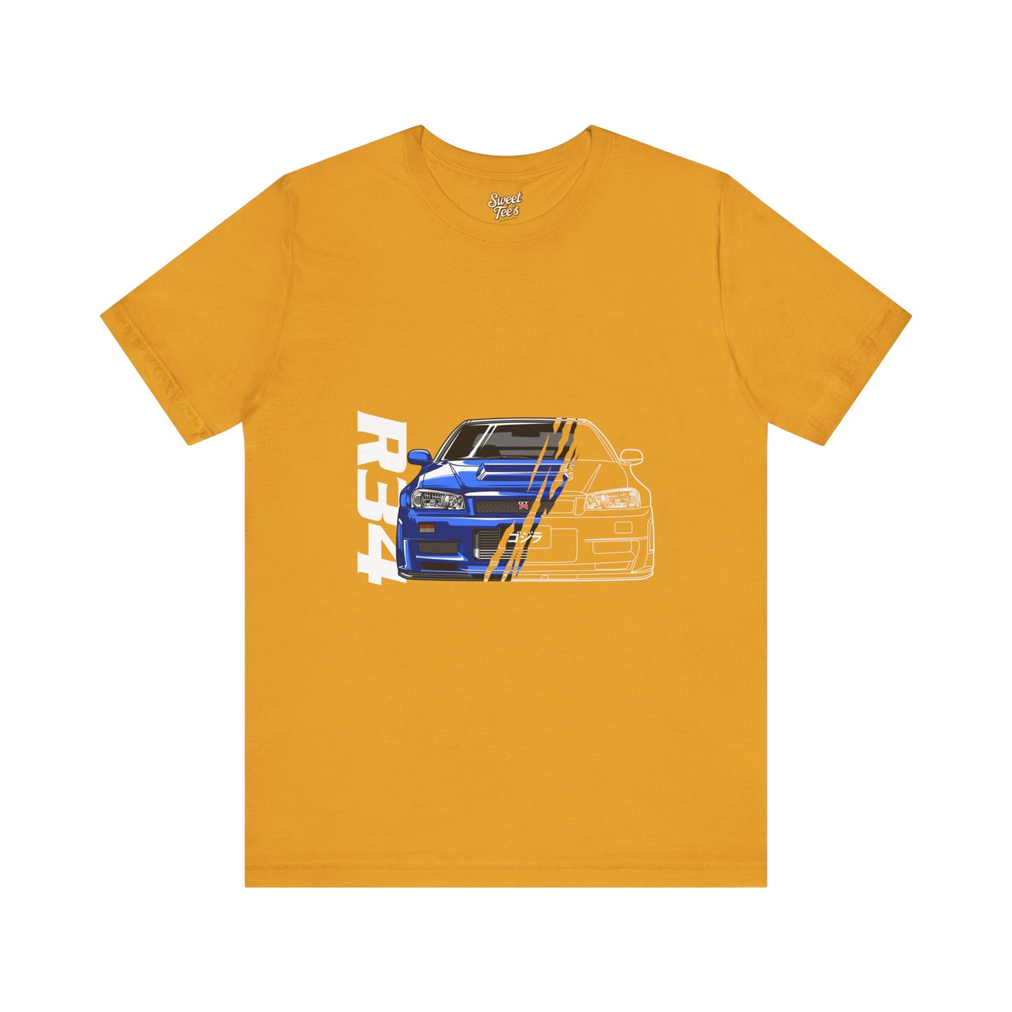 Unisex R34 Skyline Graphic Tee - Perfect for Car Enthusiasts