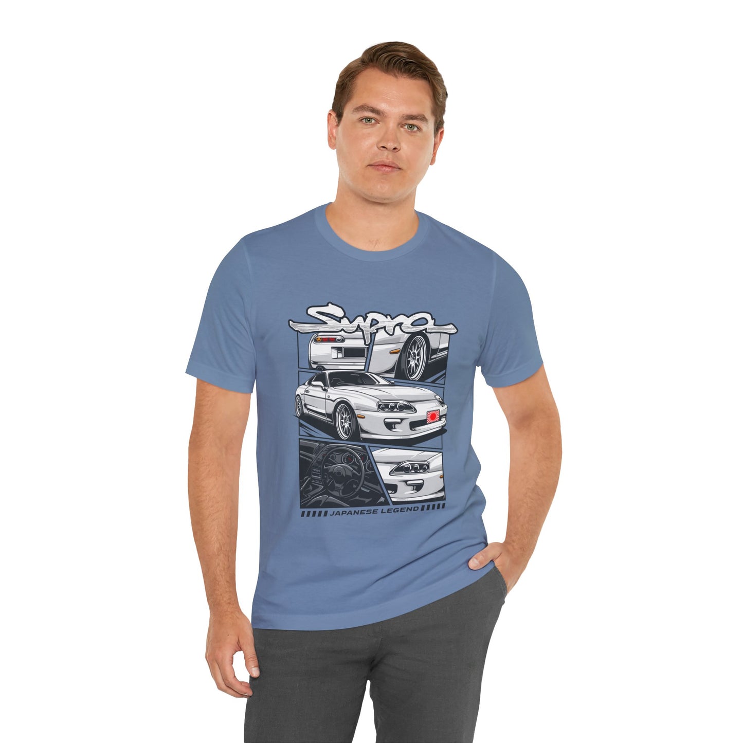 Japanese Legend Supra Unisex Jersey Tee - Car Enthusiast Apparel