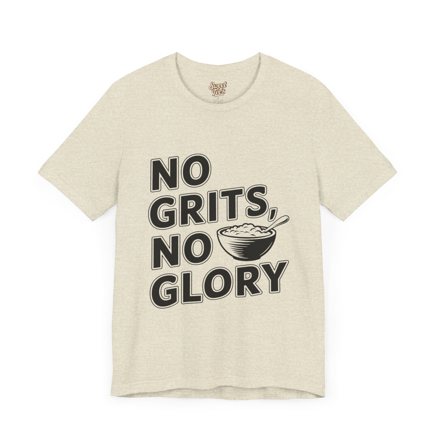 No Grits No Glory Unisex T-Shirt - Southern Comfort Food Tee