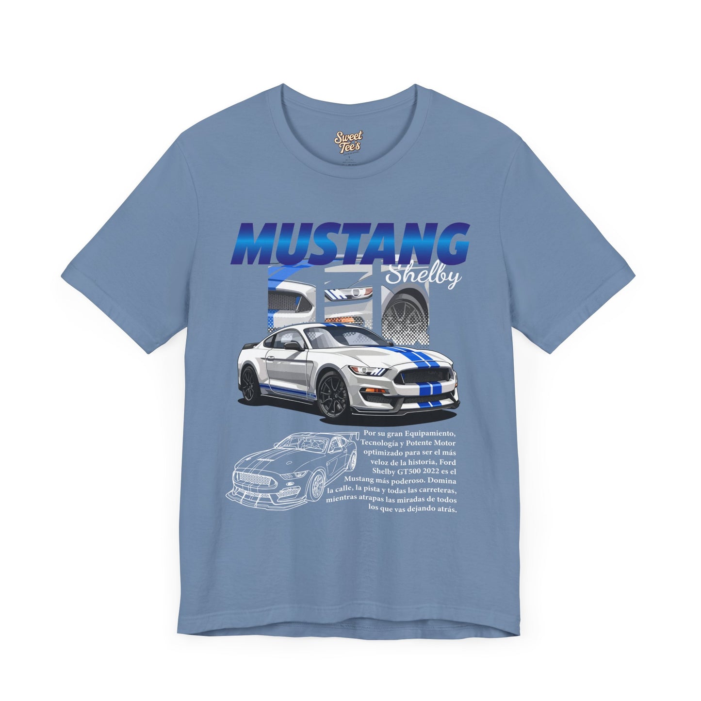 Mustang Graphic Tee for Car Enthusiasts | Unisex Jersey Short Sleeve Shirt