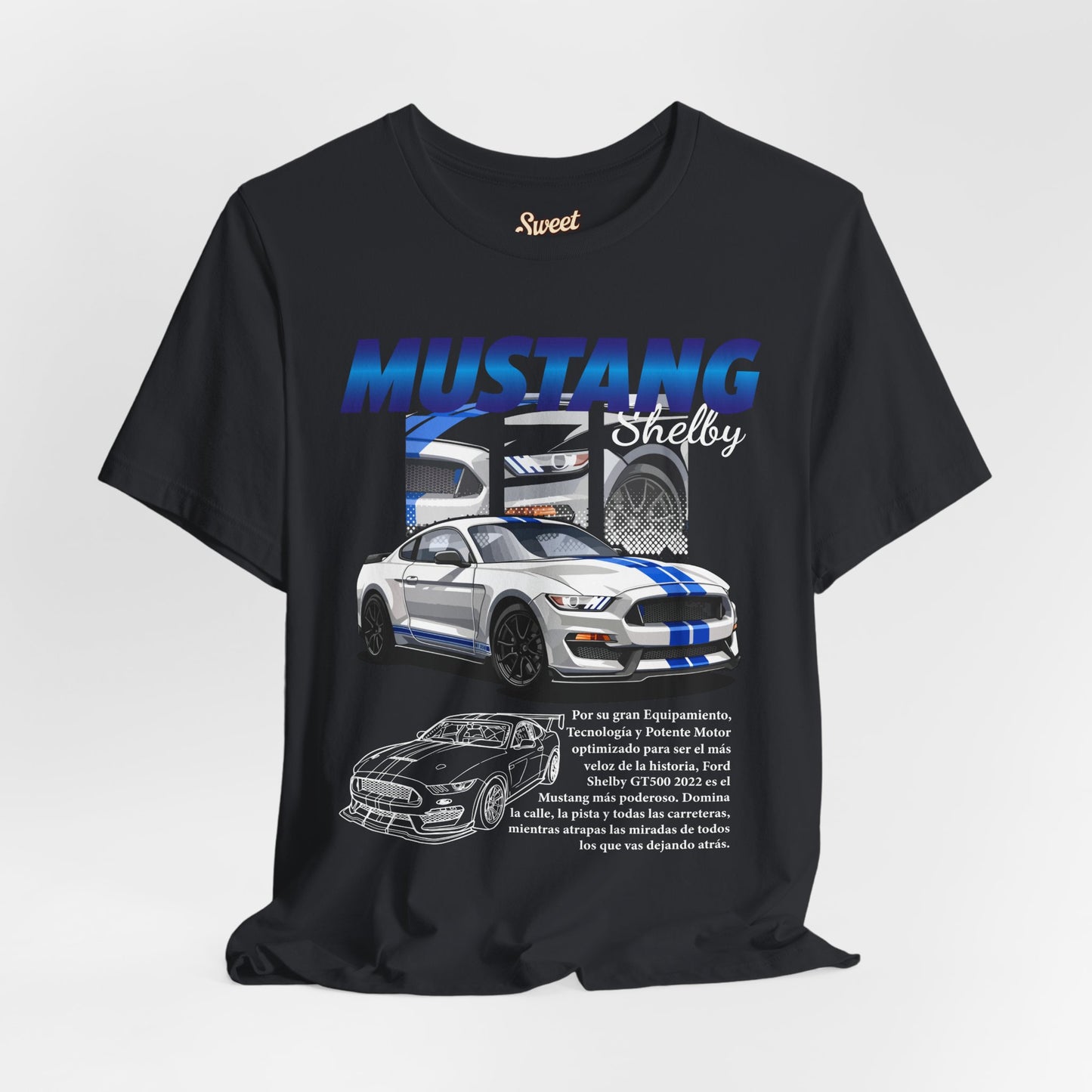 Mustang Graphic Tee for Car Enthusiasts | Unisex Jersey Short Sleeve Shirt