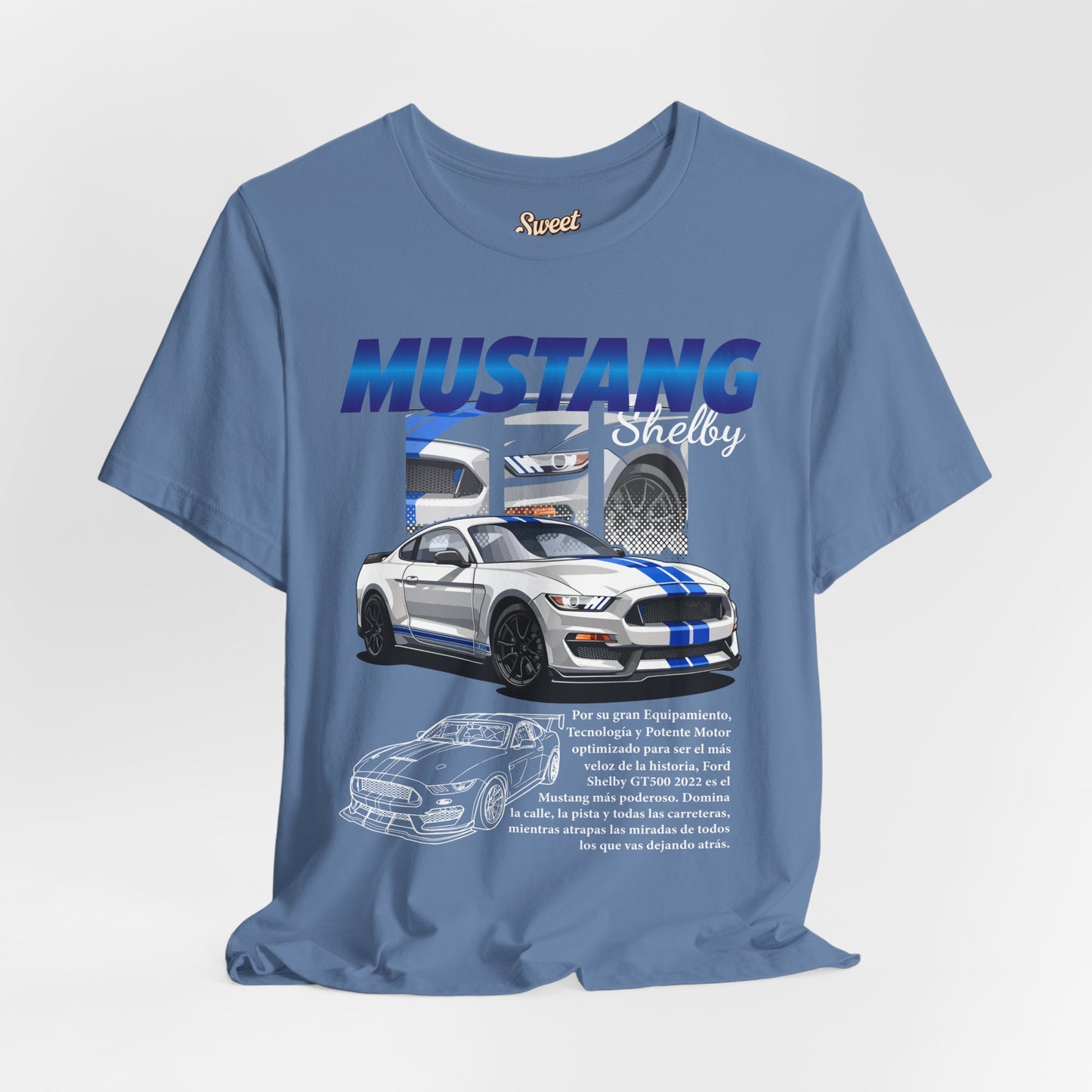 Mustang Graphic Tee for Car Enthusiasts | Unisex Jersey Short Sleeve Shirt