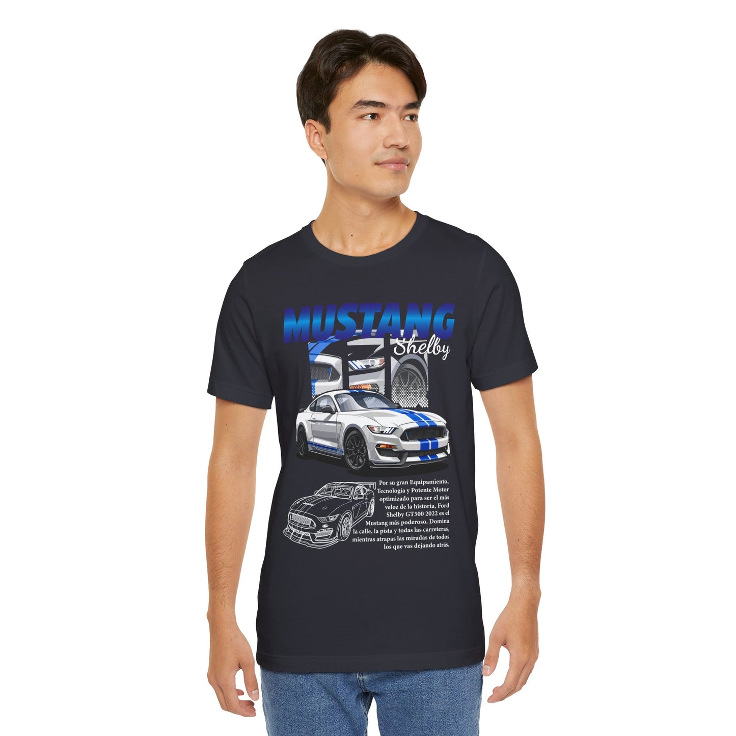 Mustang Graphic Tee for Car Enthusiasts | Unisex Jersey Short Sleeve Shirt