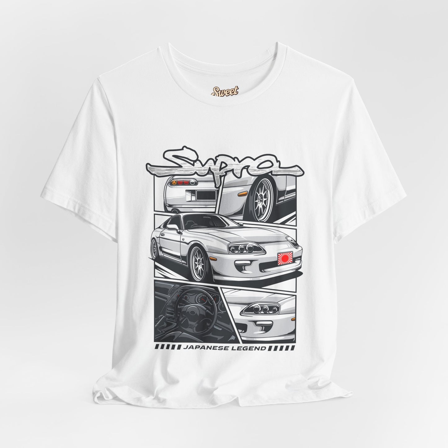 Japanese Legend Supra Unisex Jersey Tee - Car Enthusiast Apparel