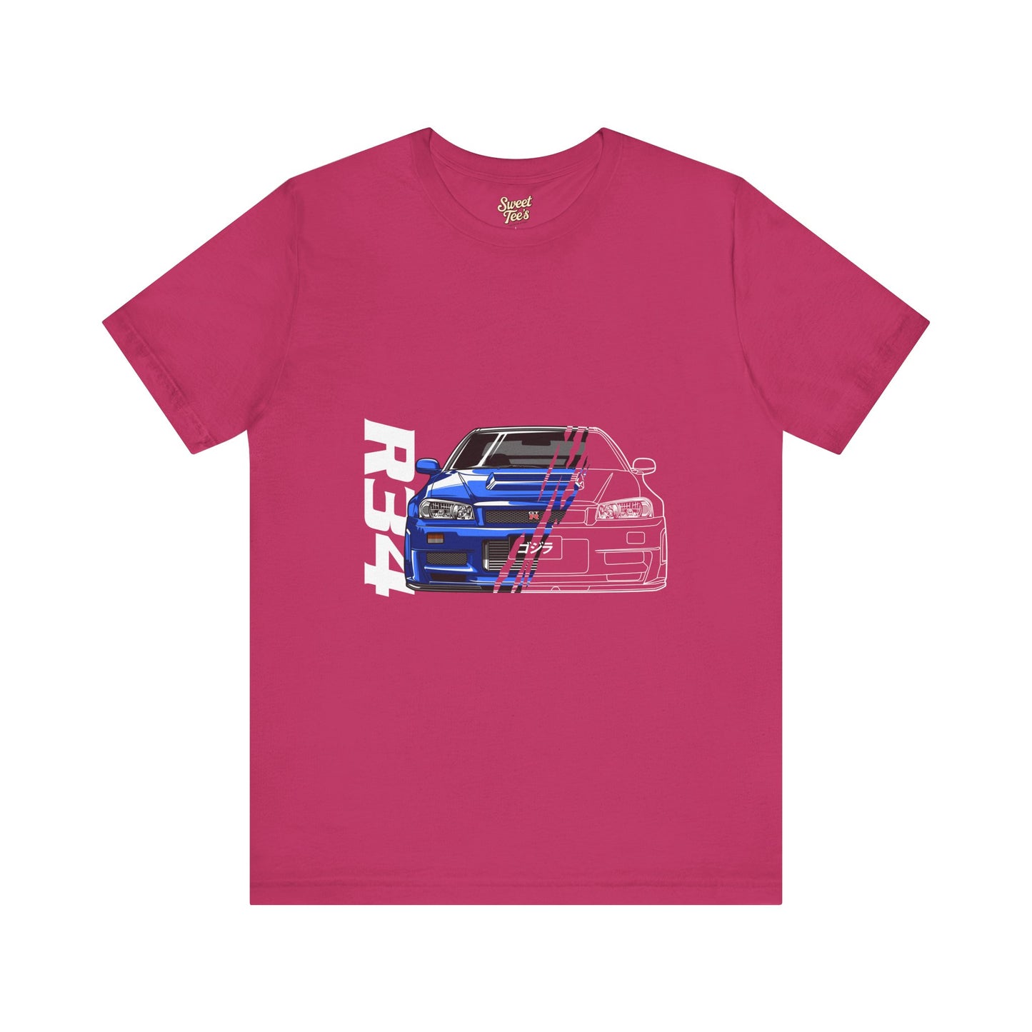 Unisex R34 Skyline Graphic Tee - Perfect for Car Enthusiasts