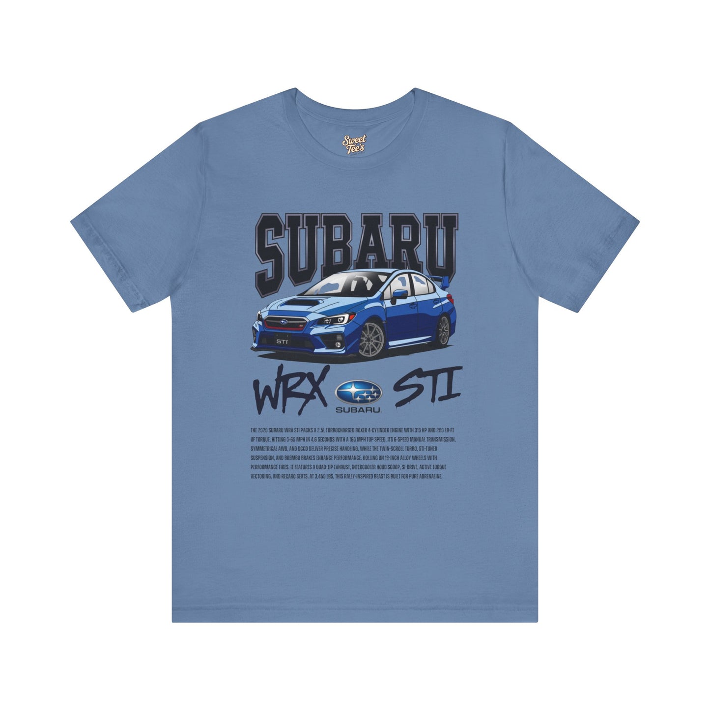 Subaru WRX STI Unisex Jersey Tee - Perfect Gift for Car Enthusiasts