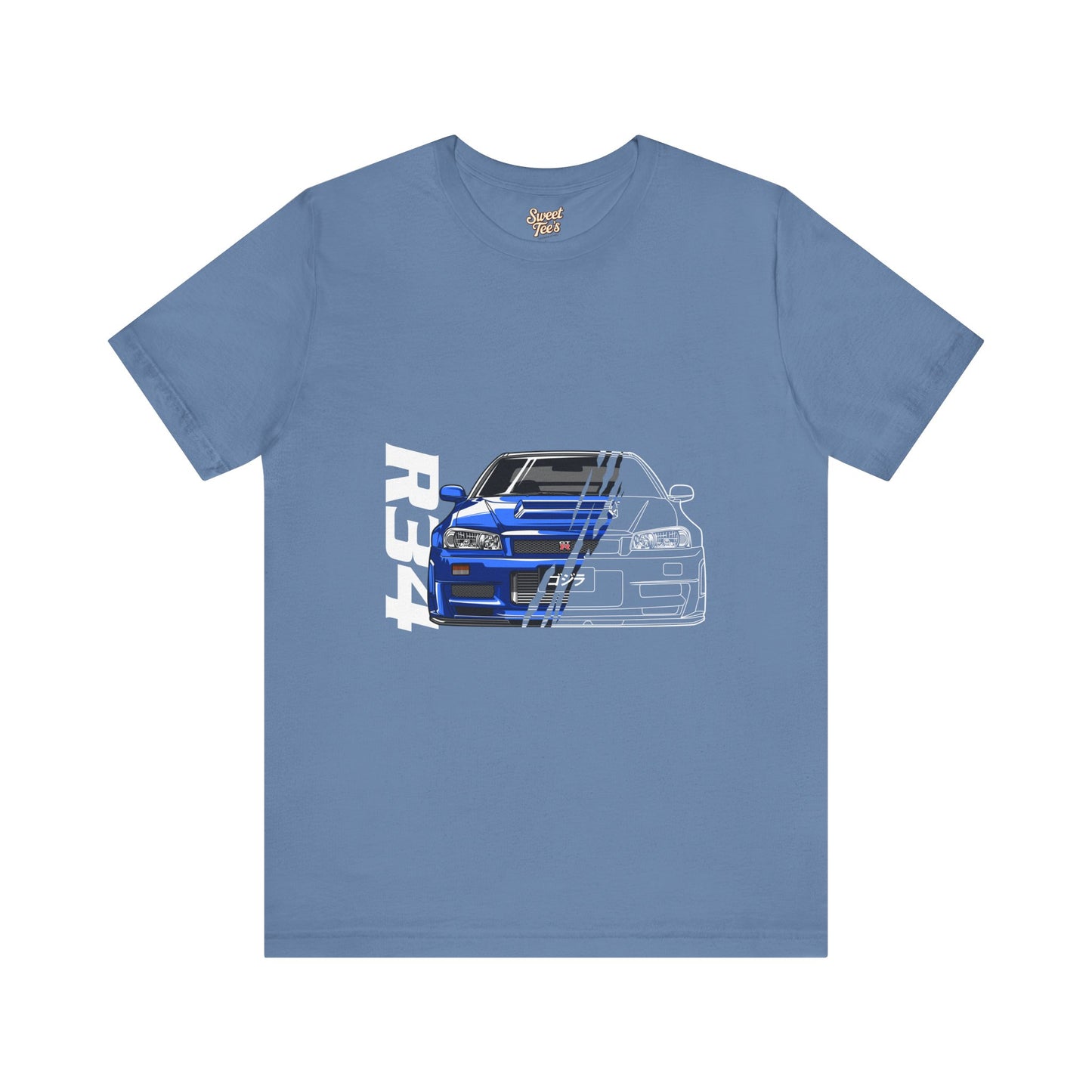 Unisex R34 Skyline Graphic Tee - Perfect for Car Enthusiasts