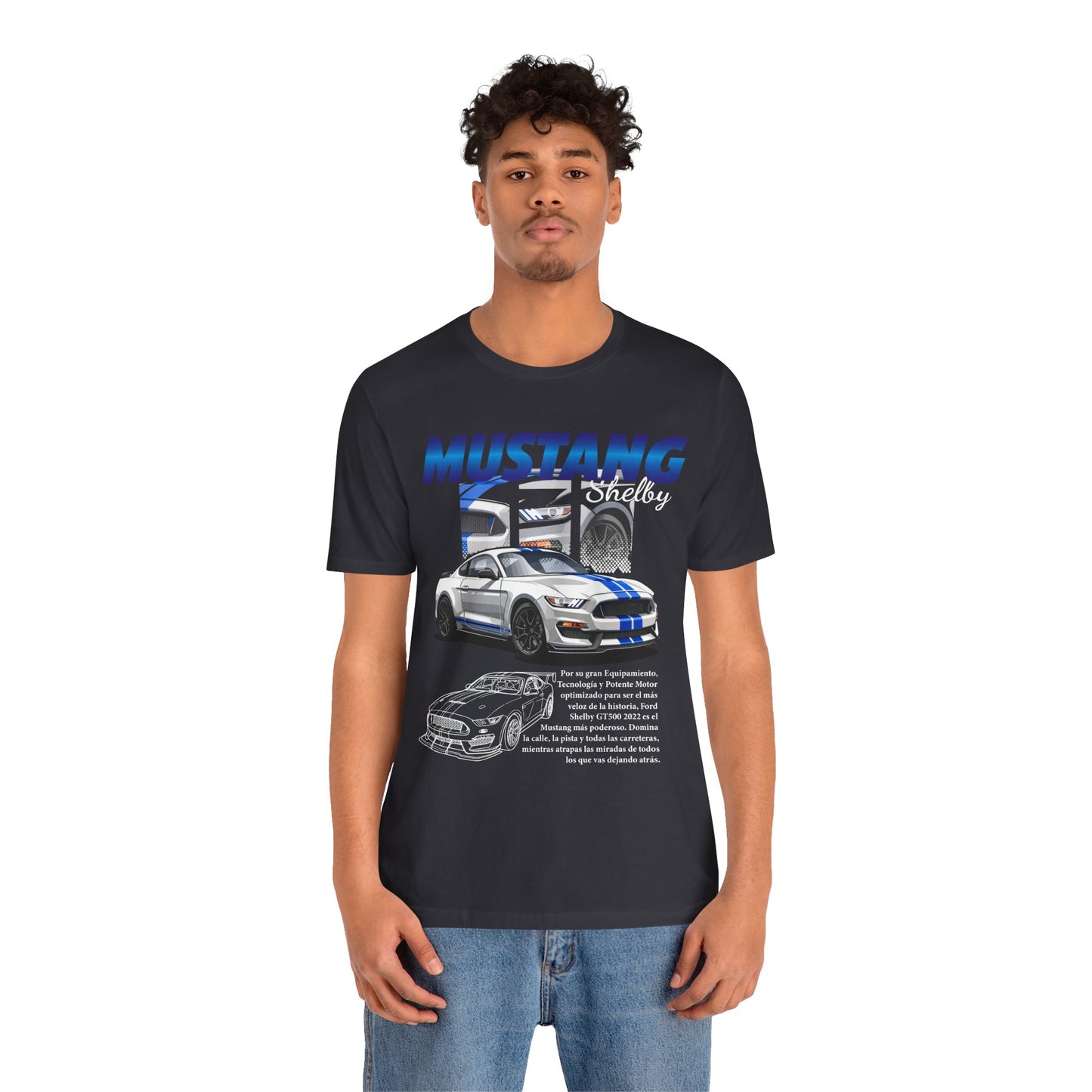 Mustang Graphic Tee for Car Enthusiasts | Unisex Jersey Short Sleeve Shirt