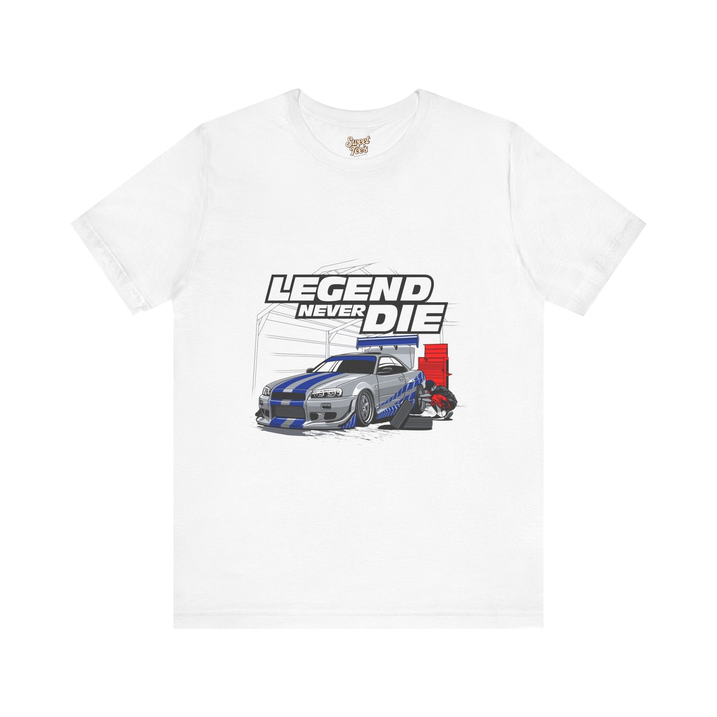 Legend Never Die Car Enthusiast Tee - Unisex Short Sleeve Shirt