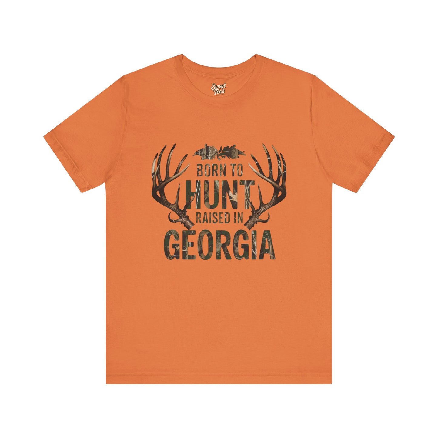 Born to Hunt Georgia Unisex Tee - Perfect for Outdoor Lovers