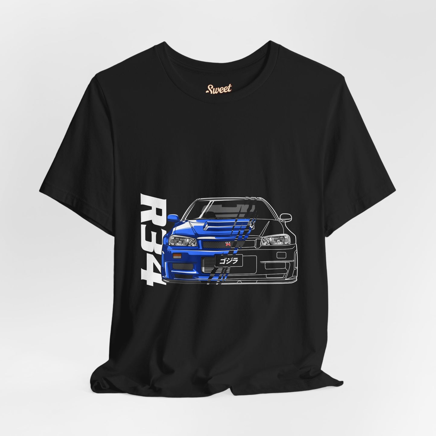 Unisex R34 Skyline Graphic Tee - Perfect for Car Enthusiasts