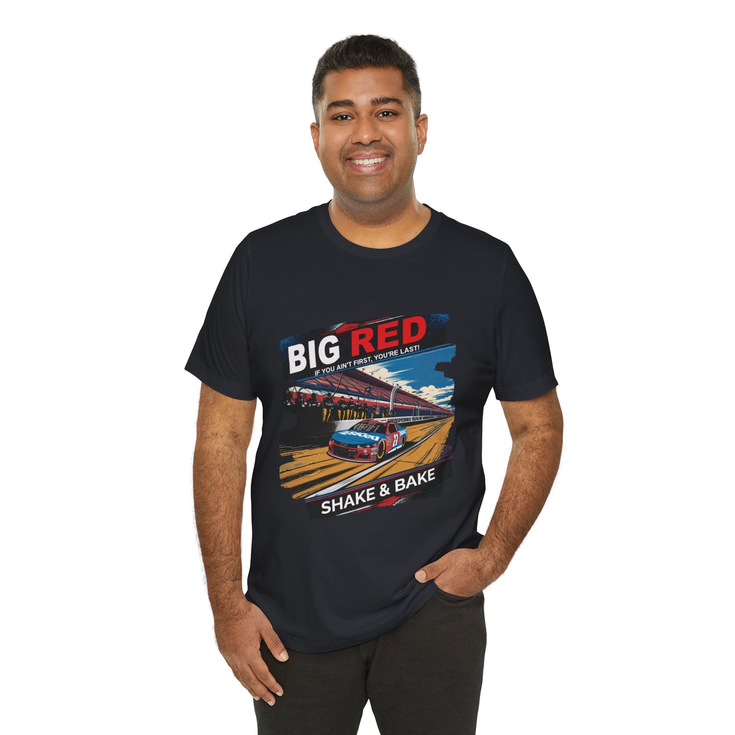 Big Red Shake & Bake Racing Tee