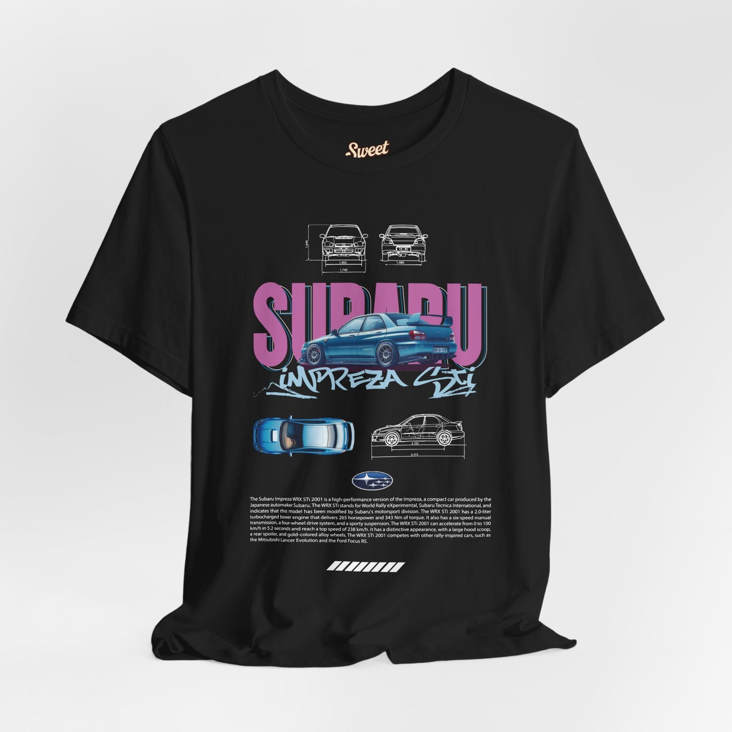 Subaru Impreza Graphic Tee - Unisex Jersey Short Sleeve T-Shirt